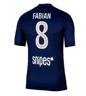 Paris Saint-Germain Fabian Ruiz #8 Hemmatröja 2025-26 Kortärmad